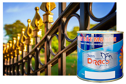 Sơn Sắt mạ kẽm Draco