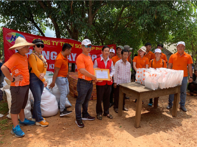 Công ty Sơn HIệp Phát - THiện nguyện Tây Nguyên 2019