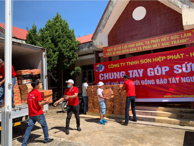 Công ty Sơn HIệp Phát - THiện nguyện Tây Nguyên 2019