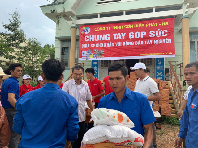 Công ty Sơn HIệp Phát - THiện nguyện Tây Nguyên 2019