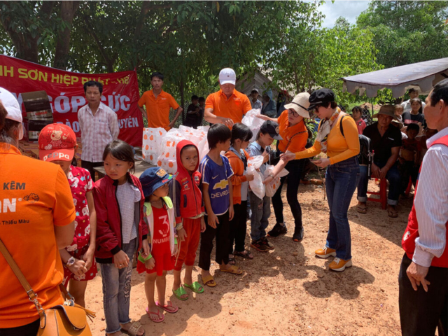 Công ty Sơn HIệp Phát - THiện nguyện Tây Nguyên 2019